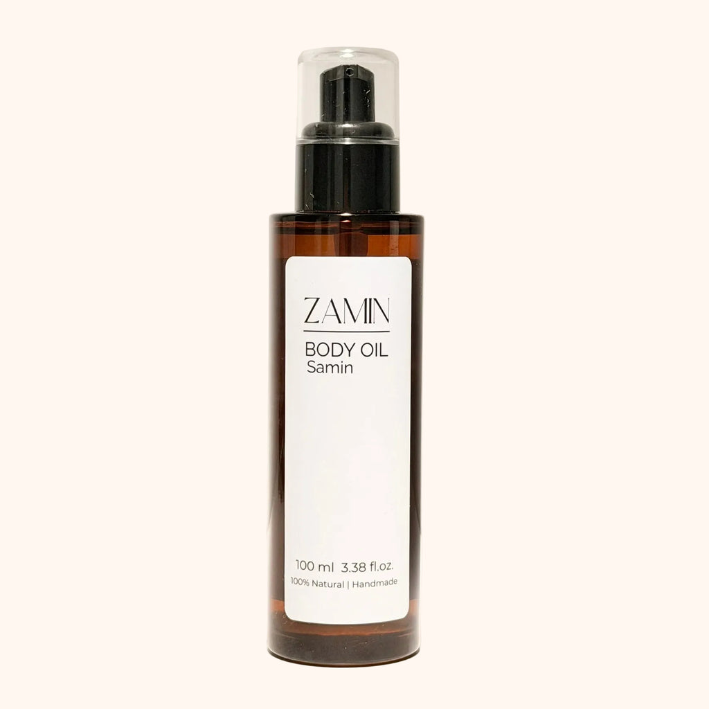 Body Oil Samin - White Lotus